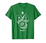 Panathinaikos Collection Weißes Logo T-Shirt