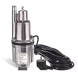 300 W Alu Wasserpumpe Ø 98 mm Tauchpumpe Membranpumpe Brunnenpumpe Gartenpumpe