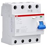 ABB F204 A-40/0.3 FI-Schutzschalter RCD 4P Typ A 300 mA 40 A 2CSF204101R3400