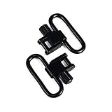 GUGULUZA 2 STÜCK 2,54cm Quick Detach QD Sling Swivel Riemenbügel für Gewehrriemen Luftgewehr Schraube Holzpfosten