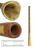Terré Didgeridoo Eucalyptus Natur ca. 135 cm mit Leinenöl überzogen Sphärisch meditativ Australien Weltmusik