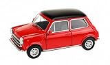 Toi-Toys MINI Cooper 1300 Modellauto 10,5cm mit Rückzugmotor aus Metall Modell Auto Spielzeugauto 4-Varianten 13 (Rot)