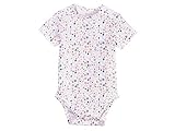 Lupilu Pure Collection Baby Body Mädchen Kurzarm Bio-Baumwolle Blumen 86
