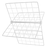 OSALADI Kühlschrank-trennwand Organizer Aus Drahtregalteiler Für Gefriertruhen Und Gefrierschränke Verstellbare Eisenteiler Für Küchenorganisation