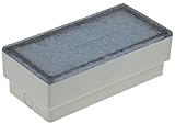 ChiliTec LED Pflasterstein Bodeneinbauleuchte Aussen 20x10x7cm 230V IP67 Befahrbar Wasserdicht Aussenbeleuchtung für Garten Einfahrt Terrasse Warmweiß