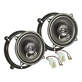 tomzz Audio 4003-007 TA13.0-Pro Lautsprecher Einbauset kompatibel mit Audi A3 8L 1996-2004 Tür vorne 130mm Koaxial System