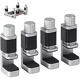 MMOBIEL 4 Stück / Set Verstellbare Metallklammerbefestigung Klebeklemme Befestigung LCD-Bildschirm Reparaturwerkzeug für Smartphone, Computer, Laptop, Tablet, Ebook