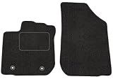 Vorne Velour Fußmatten Satz für Dacia Logan MCV II - 2-teilig - Passgenau
