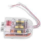 Auto-Audio-Konverter, Yctze 12V Auto-Stereo-Radio-Konverter Lautsprecher Hoch zu Niedrig für Cinch-Leitungsverstärker Audio-Impedanz-Adapter