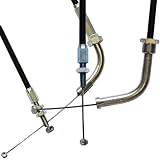 Gaszug Satz für Honda CBR 1000 F SC21 SC24 1987-1989 Öffner A + Schließer B