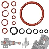 Ancable Dichtung O-Ringe für Philips Saeco, 15PCS Silikon O-Ring Dichtung für Supportventil Dampfventil Brühgruppe Auslaufventil kompatibel mit Philips Saeco Spidem Gaggia Kaffeemaschinen