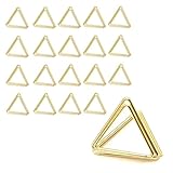 laveroar 20 Stück Gold Metall Tischkartenhalter – Dreieck Design Kartenhalter Tisch, Menükartenhalter Hochzeit, Tischkartenhalter Gold, Kartenhalter Party Bankett Geburtstag