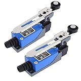 Nuluxi Lever Endschalter Verstellbar Wasserdicht Endschalter Schönes Aussehen Perfekt für Elektrische Steuerschalter in Mechanik und Anderen Branchen (2 Stück)