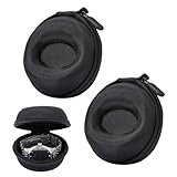 2 Stücke Reise Uhrenbox,Tragbare Uhrenetui,Uhrengehäuse Uhrenbox Organizer Für Herren,Single Armbanduhren Uhrenbox Mit Reißverschluss,Für Uhren Und Reiseetui, Tragbares Uhrenrollen Vitrine (Schwarz)