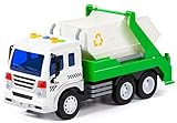 Polesie Container LKW Kinder Spielzeug City grün Schwungrad Fahrzeug mit Licht Sound