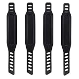 4 Stücke Heimtrainer Pedal Straps, Heavy Duty Einstellbare Länge Universal Pedal Strap Passt Die Meisten Fahrradpedale Heimtrainer Fahrrad Zyklus Für Zuhause oder Fitnessstudio (4 PCS)