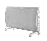 ewt Wärmewellen-Heizgerät Clima 20 TLS, elektrische Standheizung, mobile Heizung / Heizgerät, Elektro-Heizung für direkte Wärme, 2000 W, Weiß