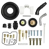 VQLDPX Vergaser Teile Ersatz Vergaser-Reparatursatz Für Kawasaki VN1500F1 VN1500 VN 1500 F1 1500F1 Classic 800 Motorrad-Vergaser-Reparaturteile Motorrad Vergaser Reparatur Satz(Satz 1)