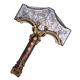 damdos Halloween Props Hammers for God-War Leviathan Kratos Cosplay Hammer Weapon Birthday Xmas Gifts
