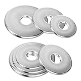 Drenky Unterlegscheiben Edelstahl 20 Stück M6 x 15mm Dicke 1,8mm Beilagscheiben Rostfreier A2 V2A Karosseriescheiben Flache DIN 125 Flat Washers Für Schrauben & Muttern & Gewindestangen