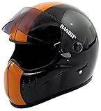 Bandit XXR Race Motorradhelm, schwarz/orange, 4XL (67/68)