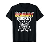 Deutschland Eishockey Fans Trikot Support Deutsche Hockey Team T-Shirt