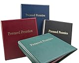 MC.Sammler Münzenalbum Münzalbum Album für 200 STK Pressed Pennies | Sammelalbum für Elongated Coins, Quetschies, Presslinge, Souvenir Münzen | Schwarz |