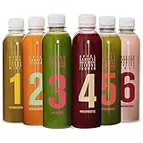 Kale and Me 5 Tage Klassik Saftkur mit 30 Flaschen à 320 ml ohne Zusatzstoffe, 6 Geschmacksrichtungen aus regionaler Produktion, Preis inkl. 7,50€ Pfand