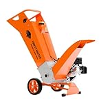 Forest Master FM18DDES Profi-Benzin-Holzhäcksler & Gartenhäcksler – 18PS LCT 478cc Motor, Elektrostart, Äste bis 125 mm, Direktantrieb, Wendemesser