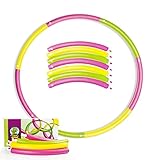 Little Hopper - Hula Hoop Reifen Kinder - Größenverstellbar - Hoola Hoop Reifen Kind - Gymnastikreifen mit extra dickem Schaumstoff - bunt