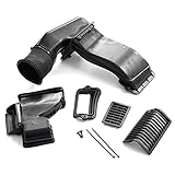 Volkswagen 7E0819381D Luftführungskanal Standheizung Zuheizer Luftrohr Rahmen Ausströmer, 7-teilig, nicht für Fahrzeuge mit Trennwand *** Angabe 17-stellige FIN erforderlich! ***