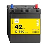 Denagi ASIA A42R Autobatterie 12V 42Ah 340A/EN Starterbatterie