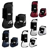 Marengos Gamaschen & Streichkappen (4er Set) PRO weiß Warmblut