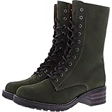 Brako / Modell: Military/Nubuk Leder/Kaki-Olive/Art: 21055 / Damen Stiefel