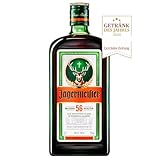 Jägermeister – 1 x 0,7l Premium Kräuterlikör 35% Vol. – 56 erlesene Kräuter – Kalt mazeriertes Elixier – Im Eichenfass gelagert – Das Original aus Wolfenbüttel