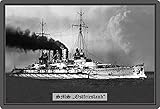 Blechschild 20x30cm gewölbt SMS Ostfriesland Marine Kaiser Deutschland Deko Geschenk Schild