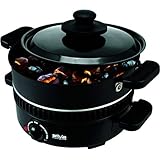 Silva Homeline MR900 Maroniofen Maroni Ofen Multiröster mit Wendegrillplatte