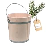 HOFMEISTER® Holzeimer, 10 Liter, aus Fichtenholz