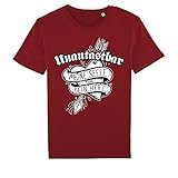 Unantastbar - Meine Seele für Dein Herz, T-Shirt rot Größe: L