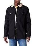 Vans Herren Midtown Sherpa Jacke, Schwarz, S