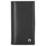 Aigner Schlüssel-Etui mit Karabinerhaken, 153530 schwarz.