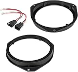 Sound way Lautsprecherringe Adapter Halterungen Lautsprecher Kabel passend für FIAT Alfa Romeo Lancia Opel Ford Iveco Peugeot Citroen