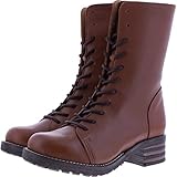Brako / Modell: Military/Planet Leder/Cuero-Braun/Art: 8470 / Damen Stiefel