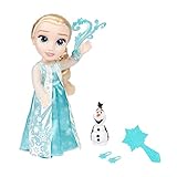 Disney Die Eiskönigin - Frozen - Singende ELSA Puppe 35 cm, singt „Let It Go“, inklusive Zubehör für zusätzlichen Spielspaß, perfekt für Mädchen ab 3 Jahren