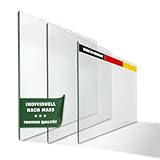 Brigla Premium Verbundsicherheitsglas 8mm klar – Glasplatte/Glasscheibe individuell nach Maß – VSG Sicherheitsglas für Tischplatten/Geländer/Windschutz & Mehr –Glas Zuschnitt aus Deutschland
