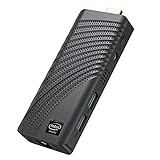 Mini PC Stick, Intel Celeron J4125 Mini Computer Stick mit Gigabit Ethernet, Windows 10 Pro Stick PC mit 6 GB DDR4 128GB ROM,2.4G+5G WiFi/Bluetooth 4.2/ 4K UHD für Light Office, Reisen, HTPC