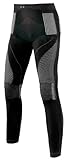 X-Bionic Damen Skiunterwäsche Eacc Extra Warm Pants Long, Black/Pearl Grey, L/XL, I 20115