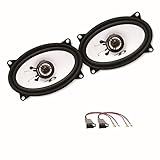 Alpine SXE-4625S 2 Wege Koaxial Lautsprechersystem Einbauset für die vorderen Türen oder hinteren Seitenteile Golf 1 und Golf 1 Cabrio