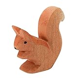 Ostheimer 16602 Eichhörnchen sitzend aus Holz Höhe 4,5cm