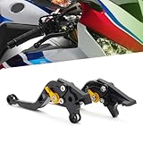 TARAZON CNC Verstellbar Bremshebel Kupplungshebel für Suzuki GSX 650 1250 F GSX-R 1300 GSX 1400 DL 1000 SV 1000 S TL 1000 R für MZ/MUZ 1000 S
